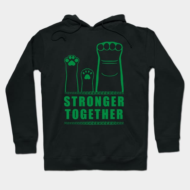 Stronger together Hoodie by Mimie20